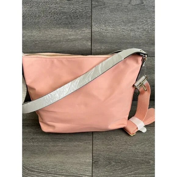 RADLEY London Alpha Road Nylon Medium Zip Top Multiway Melon shoulder bag